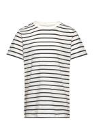 Top Ss Basic Stripe Tops T-Kortærmet Skjorte Multi/patterned Lindex