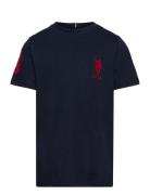 Player 3 Tshirt Tops T-Kortærmet Skjorte Navy U.S. Polo Assn.