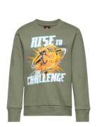 Lwscout 111 - Sweatshirt Tops Sweatshirts & Hoodies Sweatshirts Khaki Green LEGO Kidswear