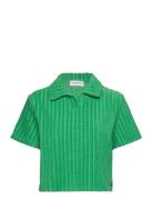 Marces Nb Tops T-shirts & Tops Short-sleeved Green Maison Labiche Paris