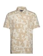 Oakley Ransom Jacquard Tops T-Kortærmet Skjorte Beige Oakley Sports