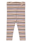 Legging Modal Multi Striped Bottoms Leggings Multi/patterned Petit Piao