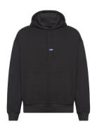 Nalonso Tops Sweatshirts & Hoodies Hoodies Black HUGO BLUE