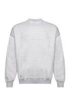 Anf Mens Sweatshirts Tops Sweatshirts & Hoodies Sweatshirts Grey Abercrombie & Fitch