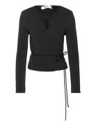 Marlene - Day Wish Tops Blouses Long-sleeved Black Day Birger Et Mikkelsen