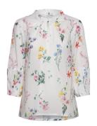 Rasalil - Shirt Tops Blouses Long-sleeved White Claire Woman