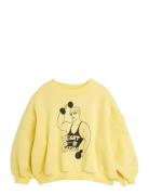 Weight Lifting Sp Sweatshirt Tops Sweatshirts & Hoodies Sweatshirts Yellow Mini Rodini