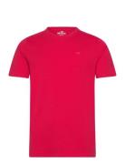 Hco. Guys Knits Tops T-Kortærmet Skjorte Red Hollister