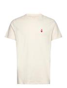 Regular T-Shirt Tops T-Kortærmet Skjorte White Revolution