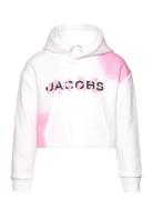 Hooded Sweatshirt Tops Sweatshirts & Hoodies Hoodies White Little Marc Jacobs