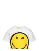 Short Sleeves Tee-Shirt Tops T-Kortærmet Skjorte White Little Marc Jacobs