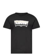 Levi's® Batwing Mirror Effect Tee Tops T-Kortærmet Skjorte Black Levi's