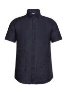 Holiday Tops Shirts Short-sleeved Navy Reiss