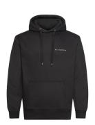 Heavyweight Organic Logo Hoodie - Black Tops Sweatshirts & Hoodies Hoodies Black S.T. VALENTIN