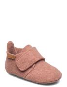 Bisgaard Baby Wool Slippers Hjemmesko Pink Bisgaard