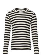 5X5 Classic Stripe Talika Top Tops T-shirts Long-sleeved T-Skjorte Multi/patterned Mads Nørgaard