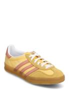Gazelle Indoor W Sport Sneakers Low-top Sneakers Yellow Adidas Originals