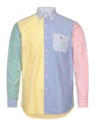Classic Fit Oxford Fun Shirt Tops Shirts Casual Multi/patterned Polo Ralph Lauren