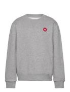 Rod Junior Sweatshirt Gots Tops Sweatshirts & Hoodies Sweatshirts Grey Double A By Wood Wood