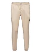 Monologo Casual Badge Chino Bottoms Trousers Chinos Cream Calvin Klein Jeans