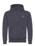 Loopback Fleece Hoodie Tops Sweatshirts & Hoodies Hoodies Black Polo Ralph Lauren