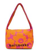 Knitted Shoulderbag Unikko Bags Small Shoulder Bags-crossbody Bags Orange Marimekko