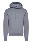 Raven Oth Hoody Tops Sweatshirts & Hoodies Hoodies Blue AllSaints