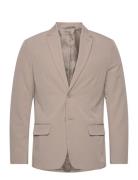 Onseve 2Btn 0071 Blazer Noos Suits & Blazers Blazers Single Breasted Blazers Beige ONLY & SONS