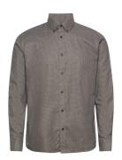 Slhregdean-Sirius Shirt Ls B Tops Shirts Casual Khaki Green Selected Homme