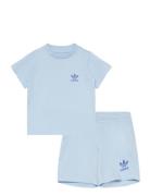 Short Tee Set Sets Sets With Short-sleeved T-shirt Blue Adidas Originals