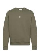 Mini Encore Sweatshirt Tops Sweatshirts & Hoodies Sweatshirts Khaki Green Les Deux