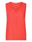 Frjuna Top 1 Tops T-shirts & Tops Sleeveless Coral Fransa