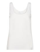 Vijenni S/L Top/Su/Cur - Noos Tops T-shirts & Tops Sleeveless White Vila