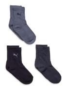 Puma Kids Crew Sock 3P Sokker Strømper Blue PUMA