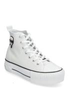 Kampus Max Nft High-top Sneakers White Karl Lagerfeld Shoes