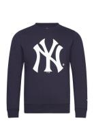 New York Yankees Primary Logo Graphic Crew Sweatshirt Sport Sweatshirts & Hoodies Sweatshirts Navy Fanatics