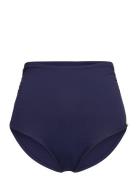 Chara Solid Bottom Swimwear Bikinis Bikini Bottoms High Waist Bikinis Navy Panos Emporio