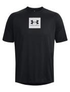 Ua Tech Prt Fill Ss Sport T-Kortærmet Skjorte Black Under Armour