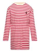T-Shirt Dresses & Skirts Dresses Casual Dresses Long-sleeved Casual Dresses Red Sofie Schnoor Baby And Kids