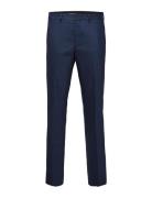 Slhslim-Mylostate Flex Dk Bl Trs B Bottoms Trousers Formal Navy Selected Homme