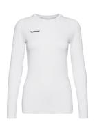 Hml First Performance Women Jersey L/S Sport T-shirts & Tops Long-sleeved White Hummel