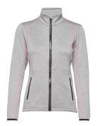Lds Grand 37.5 Fleecejacket Sport Sweatshirts & Hoodies Fleeces & Midlayers Grey Abacus