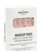 Big Waffle Makeup Pads Beauty Women Skin Care Face Cleansers Accessories Pink The Organic Company