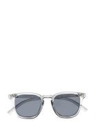 No Biggie Accessories Sunglasses D-frame- Wayfarer Sunglasses Grey Le Specs