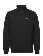 Oakport Quarter Zip Designers Sweatshirts & Hoodies Sweatshirts Black Dickies