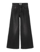 Nkfbella Wide Jeans 1463-Sp Noos Bottoms Jeans Wide Jeans Black Name It