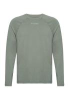 Hmlmt Laze T-Shirt L/S Sport T-Langærmet Skjorte Green Hummel