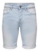 Onsply Lb Jog 8587 Pim Dnm Shorts Noos Bottoms Shorts Denim Blue ONLY & SONS