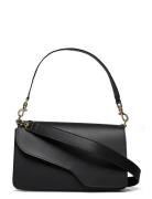 Molino Black Vacchetta Designers Small Shoulder Bags-crossbody Bags Black ATP Atelier