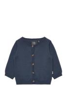 Lowasb Cardigan Tops Knitwear Cardigans Navy Sofie Schnoor Baby And Kids